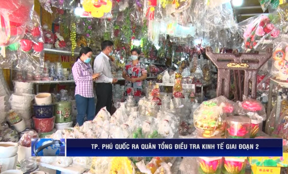 Phú Quốc ra quân Tổng điều tra kinh tế giai đoạn 2